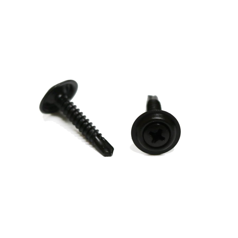 50pcs #8 W/#6 Phillips Oval Head Screws & Cup Washers – Stainless Steel – Fits Dodge Interior/Exterior