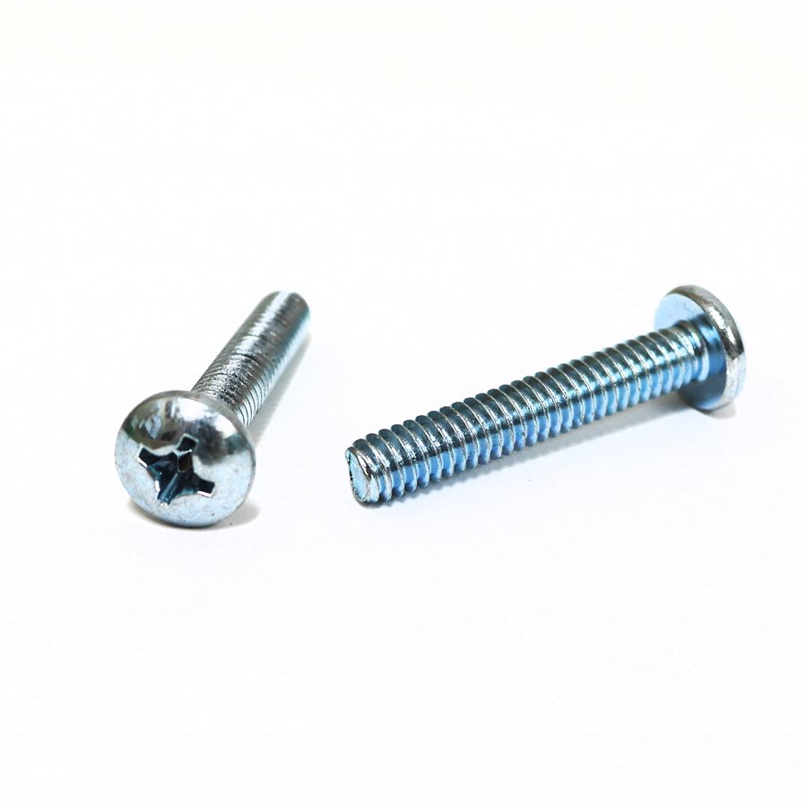 Phillips Pan Head Machine Screw 1/420 x 1 1/2" Zinc