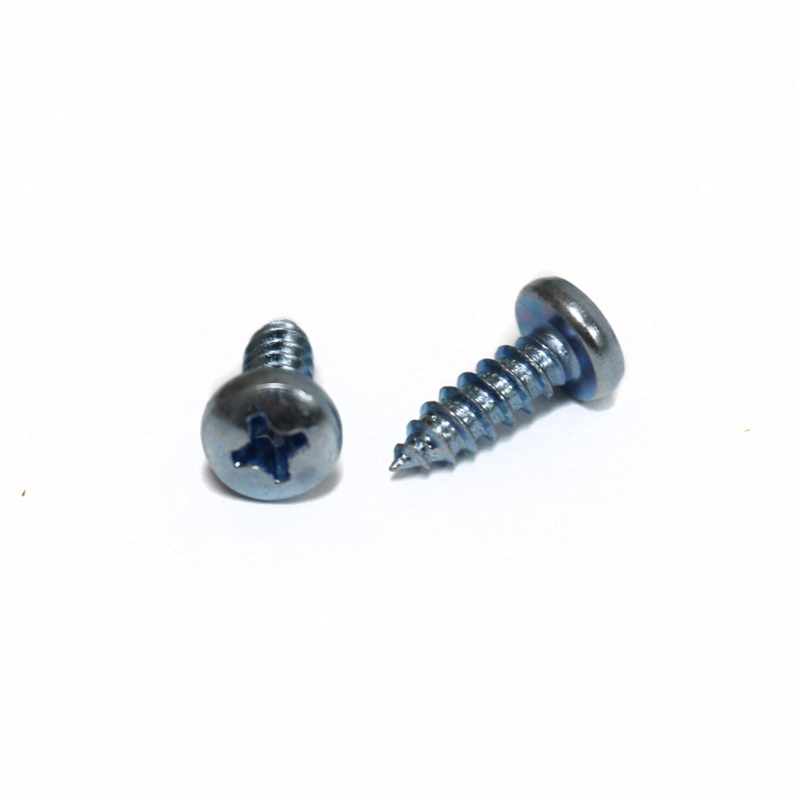 Phillips Pan Head Tapping Screws 8 x 1/2" Zinc