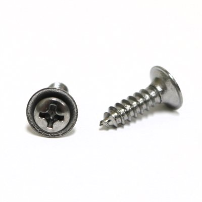 Kit 18-8 Stainless 1540 pieces Phillips Oval Head Sheet Metal Screw Assortment 