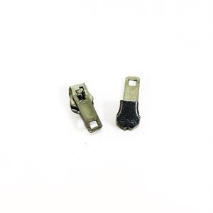 Aluminum Zipper #4 Single Pull Short Tab Slides(100pk)