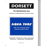 Aqua Turf Marine Carpet Sample Card