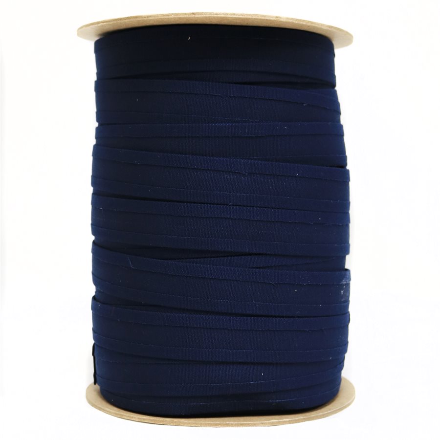 Recacril Acrylic Canvas Binding 3/4" Double Folded Navy Blue