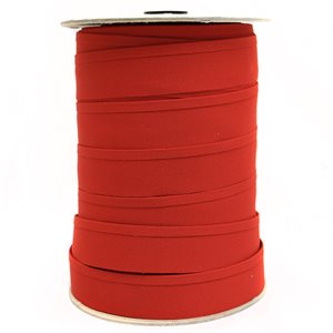 Recacril Acrylic Canvas Binding 1 1/4" One Side Folded Red