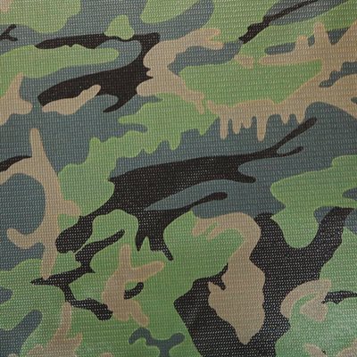 Brun Tuff Vinyl Coated Polyester 18oz Army Green Camo