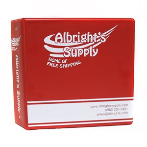 Albright's Supply Sample Binder
