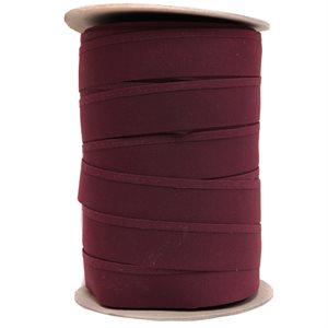 Recacril Acrylic Canvas Binding 1 1/4" One Side Folded Burgundy