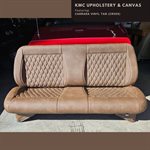Morbern Carrara Automotive Vinyl Tan