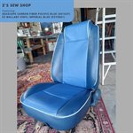 Seascape Marine Vinyl Carbon Fiber Pacific Blue