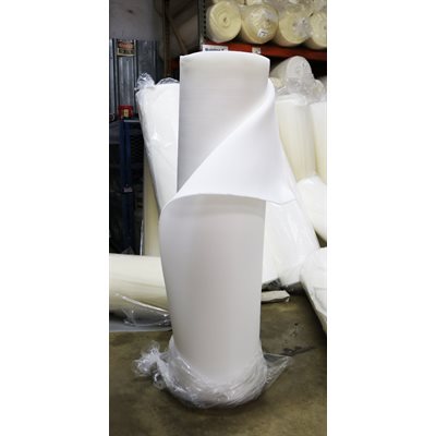 Sew Foam 1/4" T-Shirt Backed White