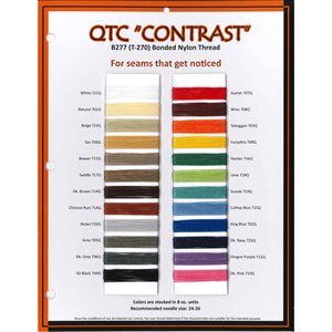 QTC Contract Thread Printed Sample Chart