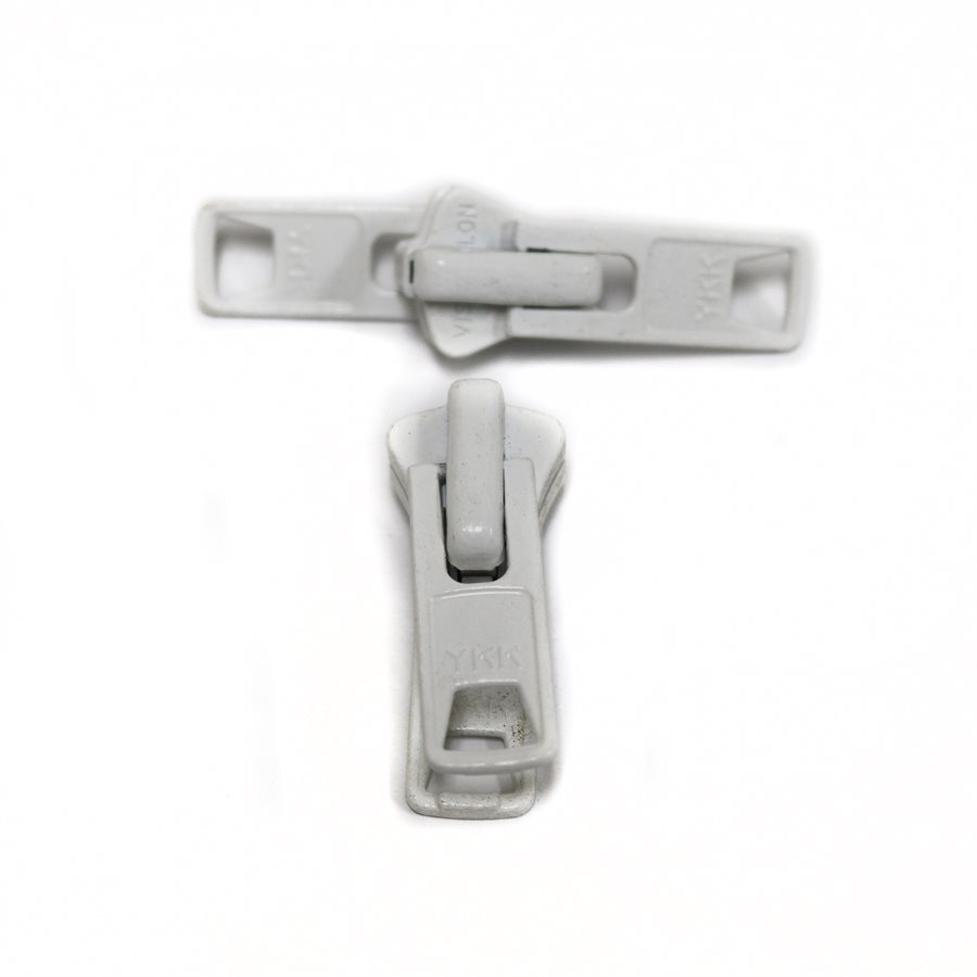 Marine Zipper Slide 10 Double Pull White