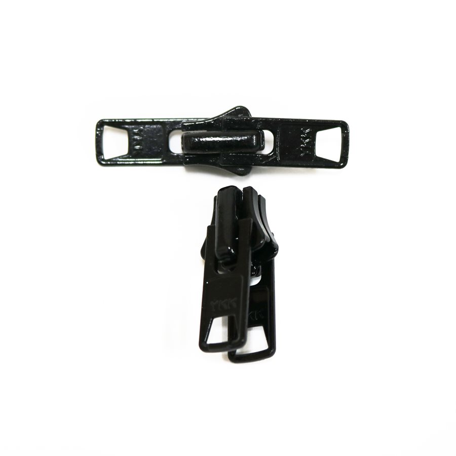Marine Zipper Slide 10 Double Pull Black