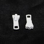 Marine Zipper Slide #5 Single Pull White