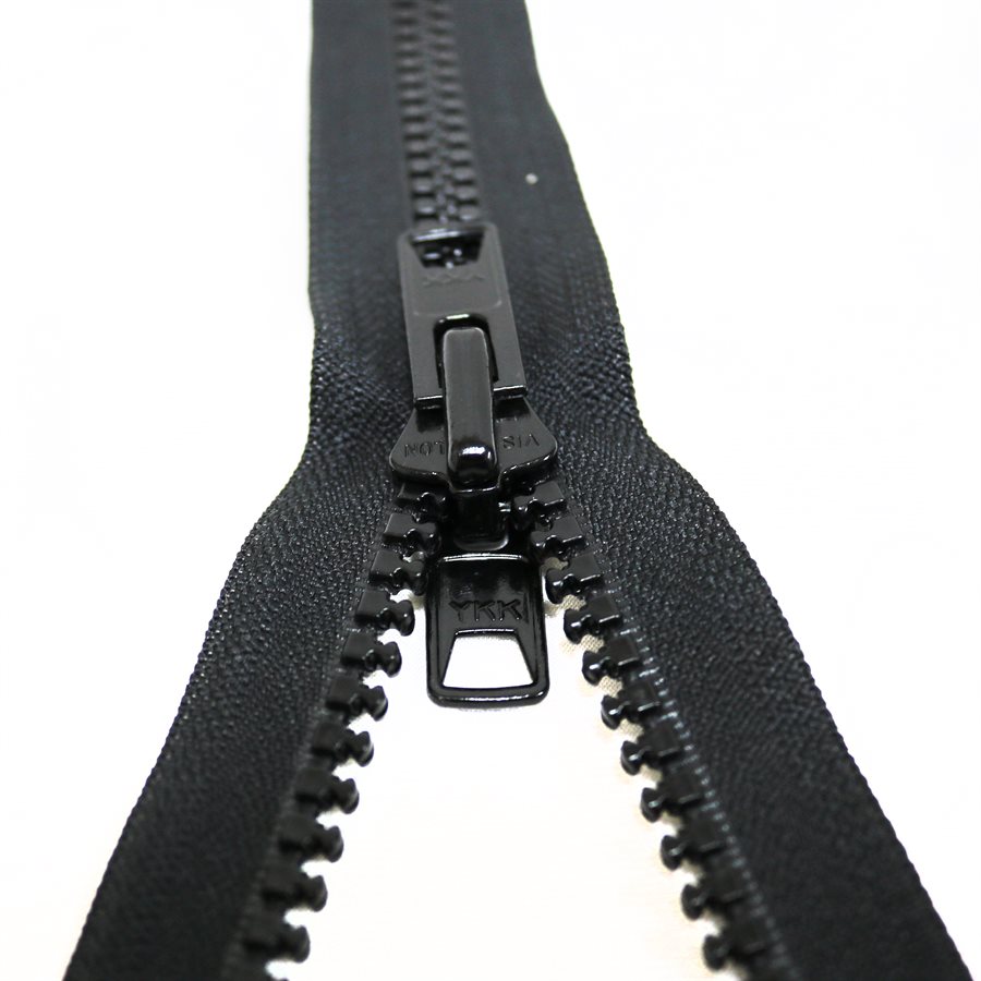 Marine Zipper 10 Separating 108" Black