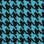 Nova Houndstooth Automotive Cloth Blue Nova Houndstooth Automotive Cloth Blue