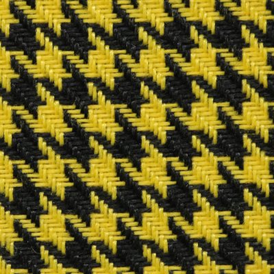 Nova Houndstooth Automotive Cloth Yellow Nova Houndstooth Automotive Cloth Yellow