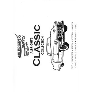 Classic Collection Automotive Cloth Sample Card