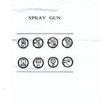 Spray Glue Gun with Dripless Cup