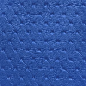 Seascape Marine Vinyl Diamond Tufted Pacific Blue