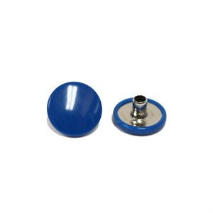 Enamel Fastener Buttons 1/4" Neptune Blue DISCONTINUED