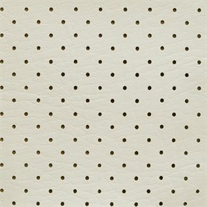 Sample of Vinyl Headliner VW Perforated Off White