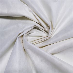 Sample of Celestra Cloth White 36"